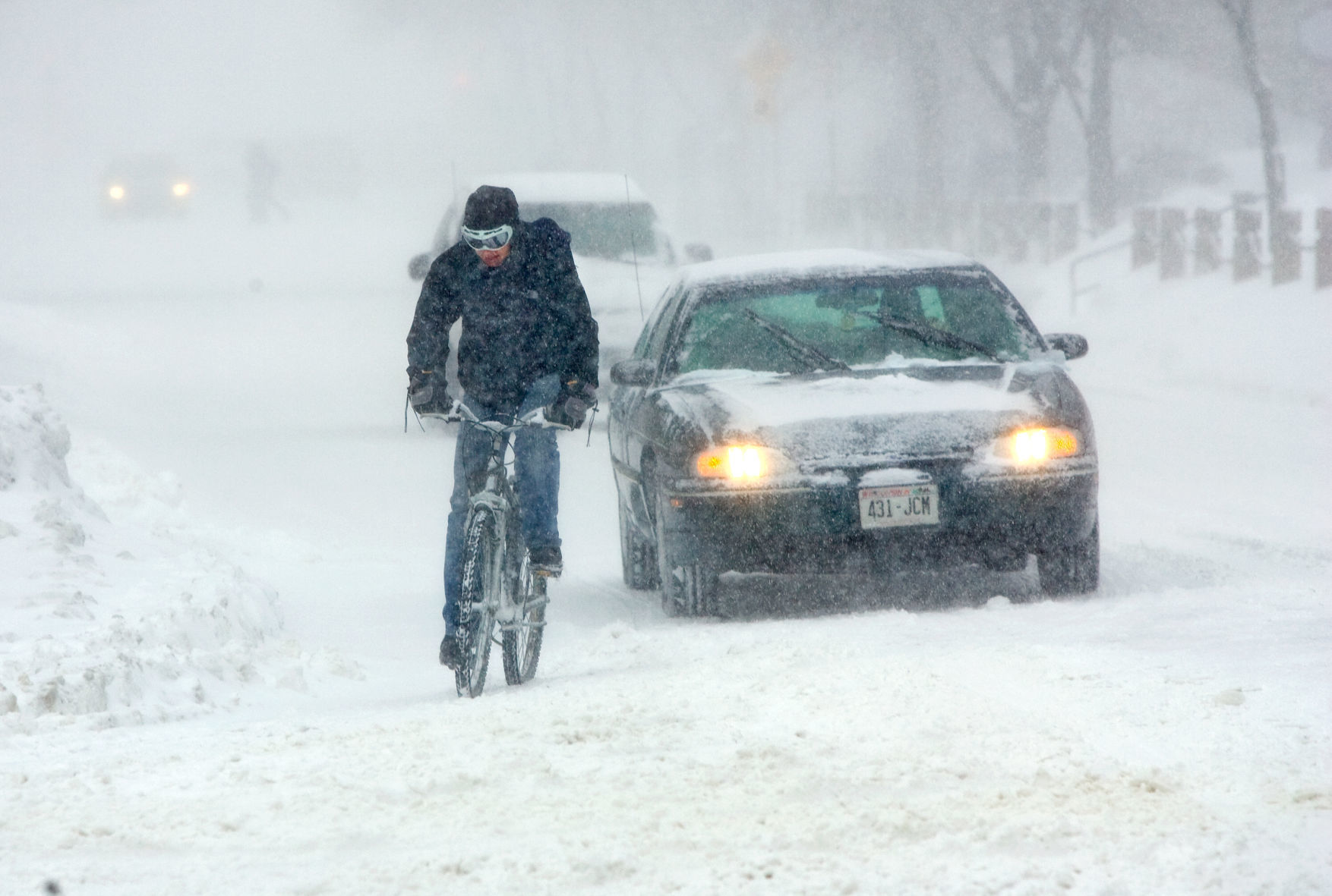 Braving conditions